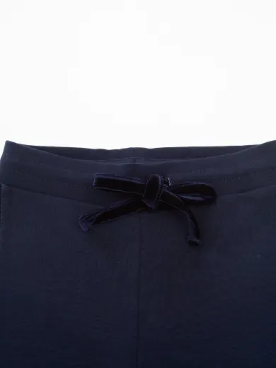 Bilde av WoolLand Sirdal Merino Slengbukse Blue Ink